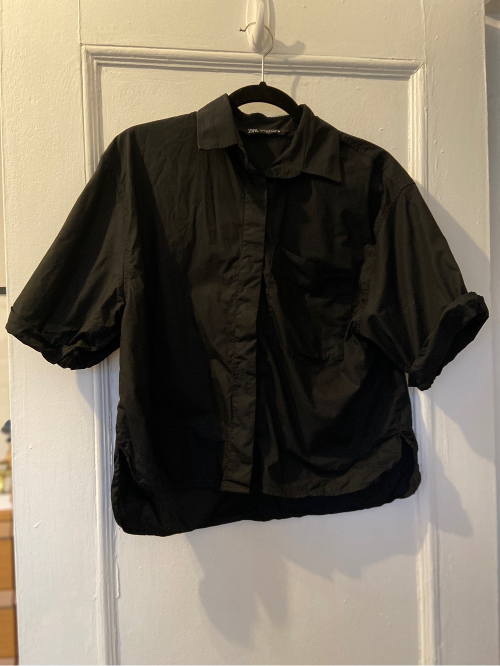 ZARA Short Sleeve Button Down